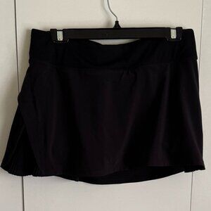 Lululemon Play off the Pleats Mid-Rise Skirt - Black